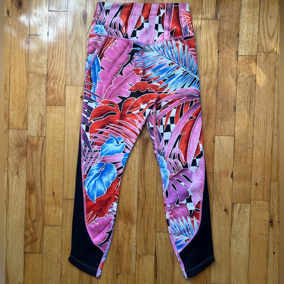 Nike dri-fit pink patterned leggings xs - Picture 2 of 5